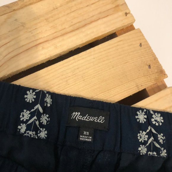 Madewell Womens Drapey Pull-on Floral Shorts XS - Picture 6 of 6